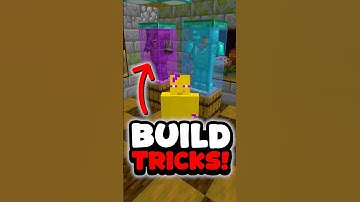 Simple Minecraft Build Tricks!