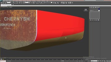 3ds Max ship modeling to paper model 4