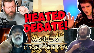 Heated Debate with @TheoryForge | Ashes of Creation MMO | Alpha 2