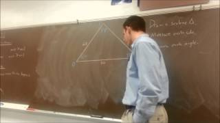 Largest Side Largest Angle