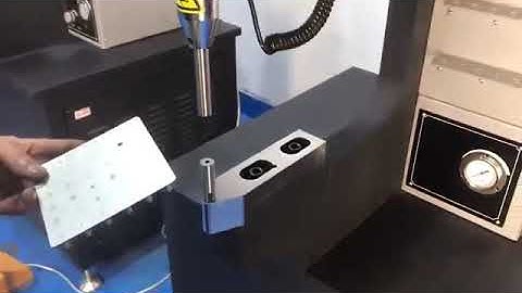 Insertech 618P fastener insertion machine (manual feed)