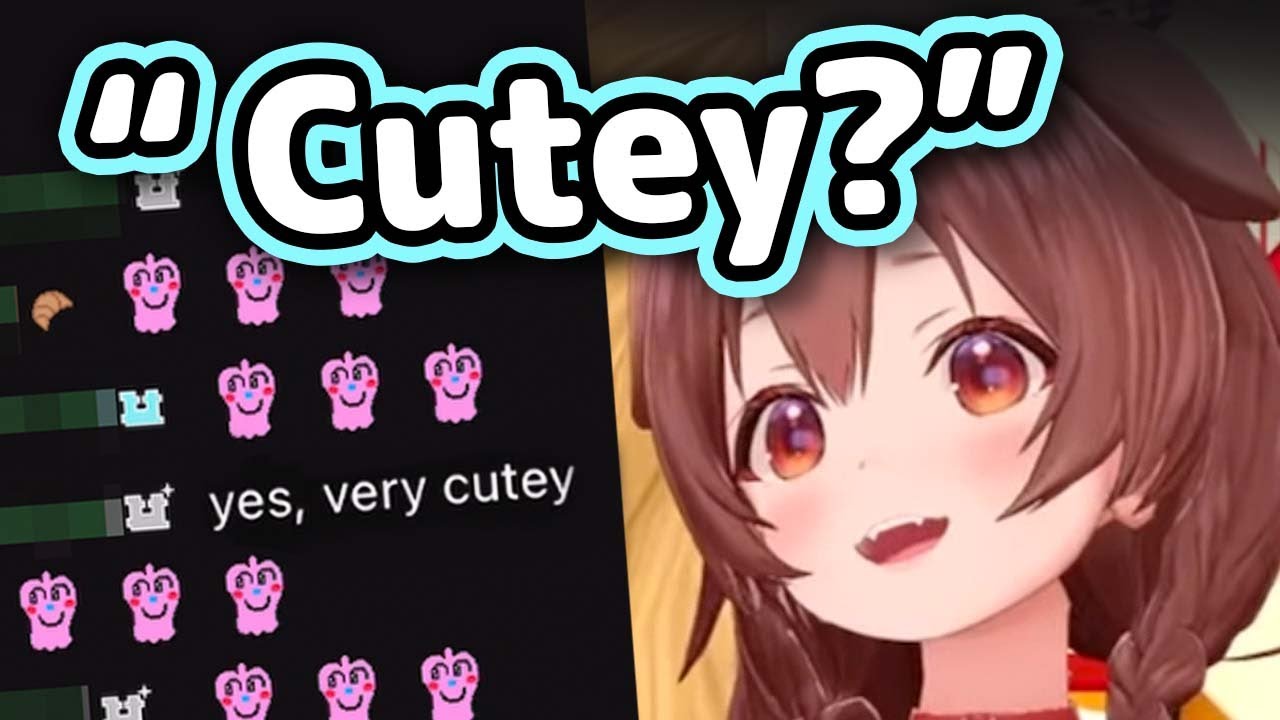 Korone Saying "My Voice Cutey?" In English Gives Chat Diabetes【Hololive】