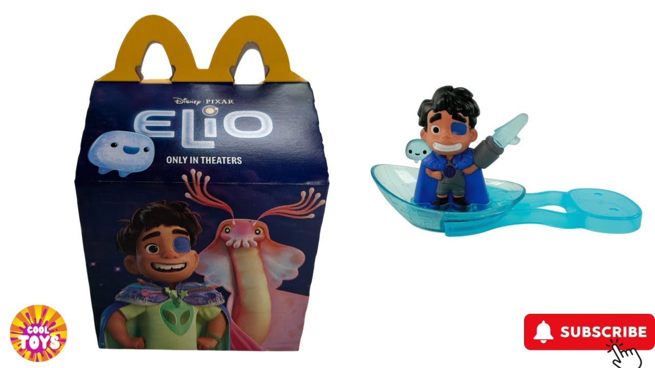 ELIO Movie McDonalds Happy Meal Toys! 