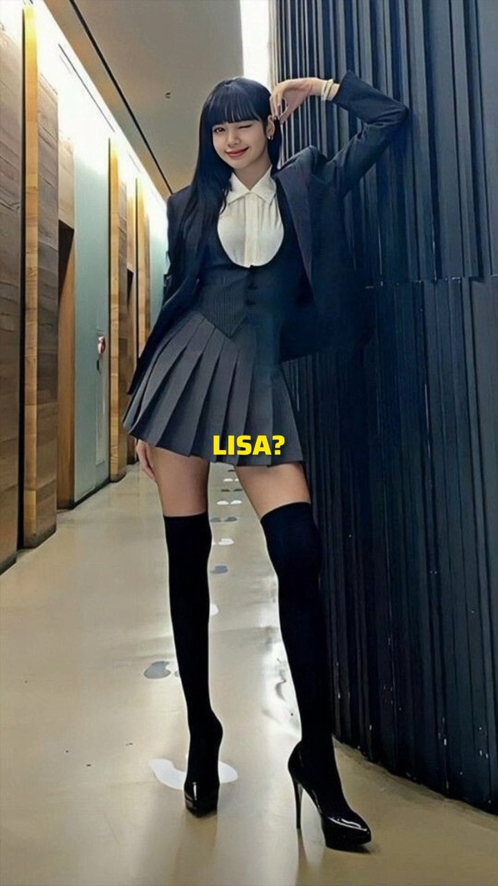 Which BLACKPINK member looks the best with UNIFORM? #lisa #rosé #jisoo #jennie #blackpink #shorts