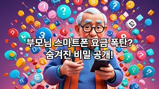 부모님 폰 요금 폭탄 피하는 법! 부가서비스 관리 방법 #부모폰부가서비스