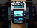 Minecraft en 3 portátiles brutales: Switch, Vita y RG557