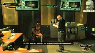 Deus Ex Human Revolution part11 обзор-прохождение ghost walkhrought