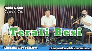 Terali besi karaoke - Noer Halimah nada cowok Cm versi dangdut koplo