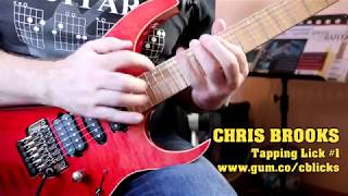 Chris Brooks Guitar - 7 days of tapping - Lick 1