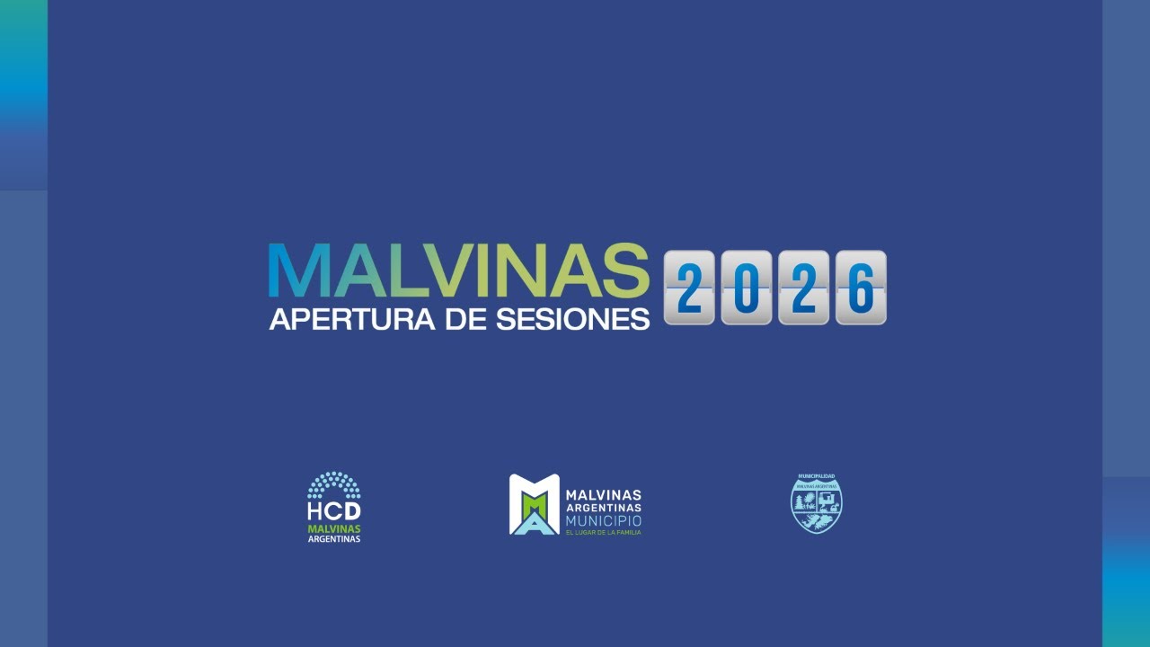 Apertura de Sesiones Ordinarias del Honorable Concejo Deliberante de Malvinas Argentinas 2026