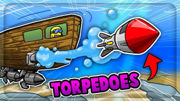Sinking BATTLESHIPS With Endless Torpedoes in Forts