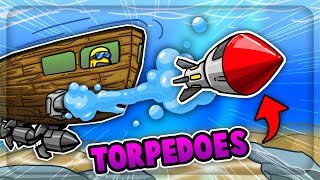 Sinking BATTLESHIPS With Endless Torpedoes in Forts