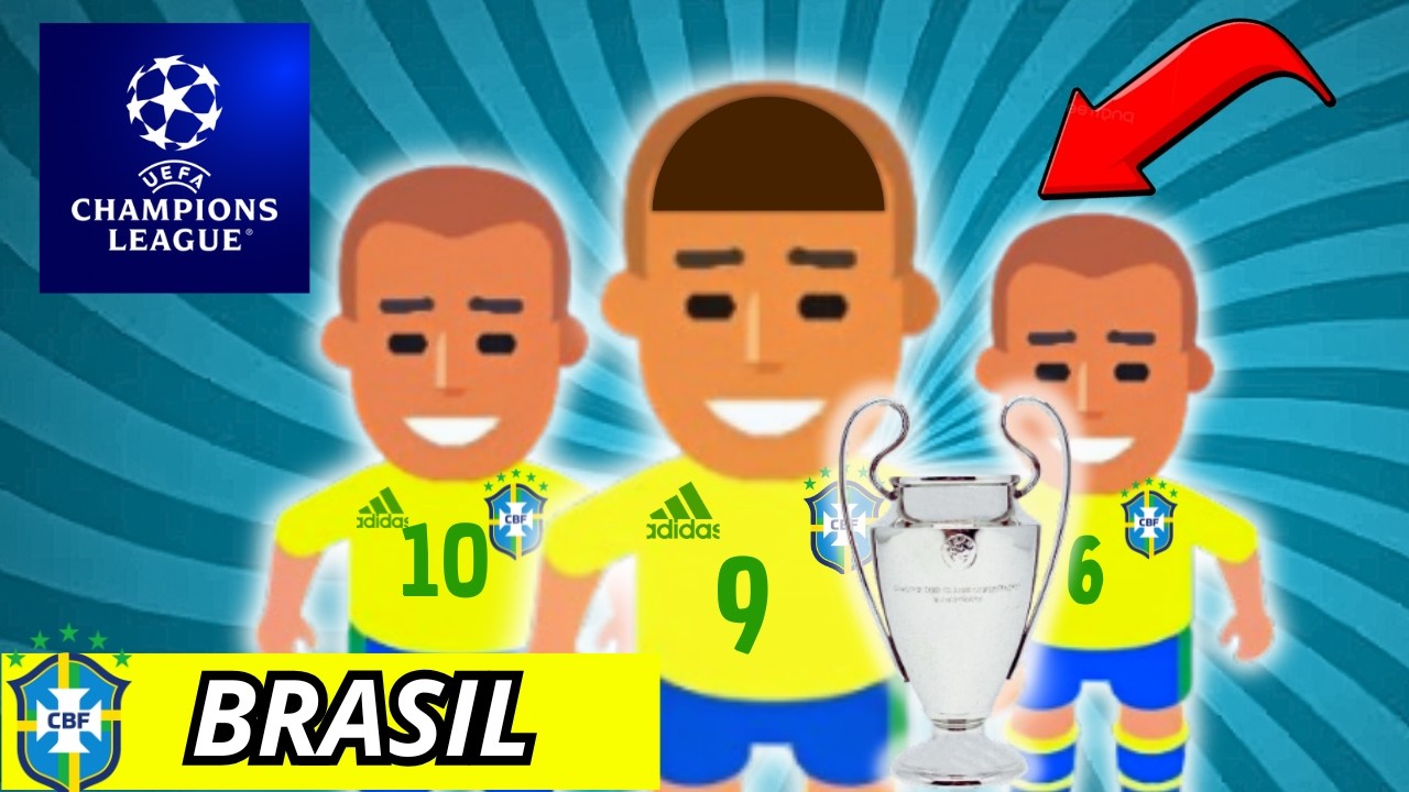 I Put the Legendary Brazil Team in the Champions League… This Happened! | World Soccer Champs