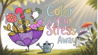 Color Your Stress Away 🌸✨ | Into The Garden by Coco Wyo