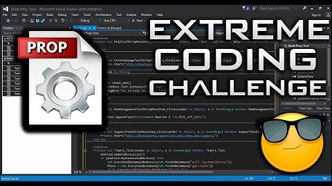 Making a Build prop Tweaker from Scratch | Extreme Coding Challenge