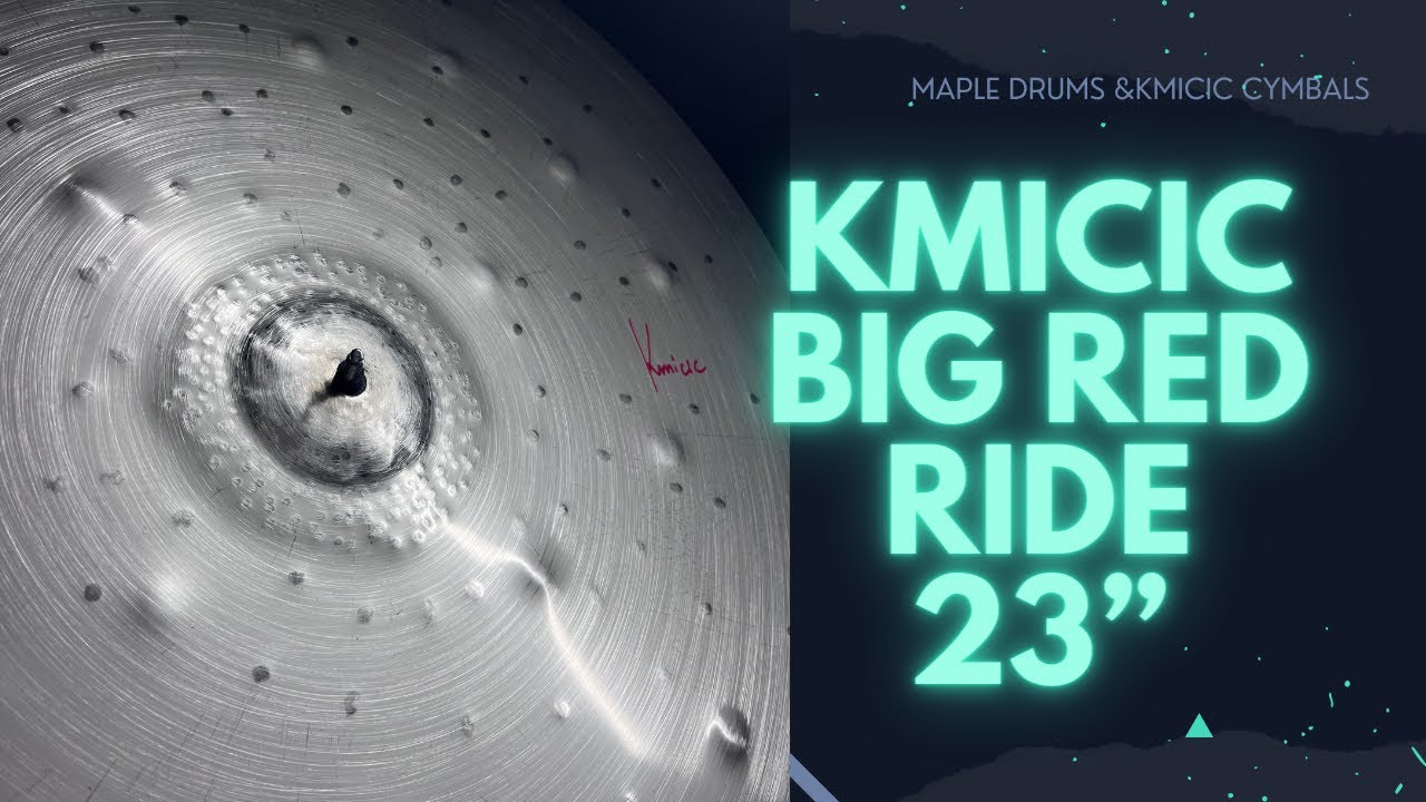 Kmicic Big Red 29” ride cymbal ridecymbal cymbalsmith drumming YouTube