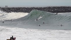 Scoring CLEAN morning at The Wedge - May 2020