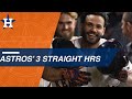 George Springer, Alex Bregman and Jose Altuve belt back-to-back-to-back home runs