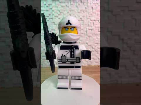 3d printed ninjago Zane Lego #ninjago #ninjagozane #lego #3dprinting #bambulab #3d #fyp 