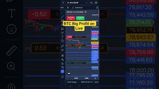 BTC Live Trading with Big Profit 700+ 💰