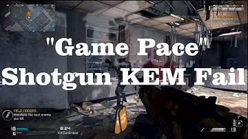 "Game Pace" Shotgun KEM Strike Fail (CoD: Ghosts Gameplay)
