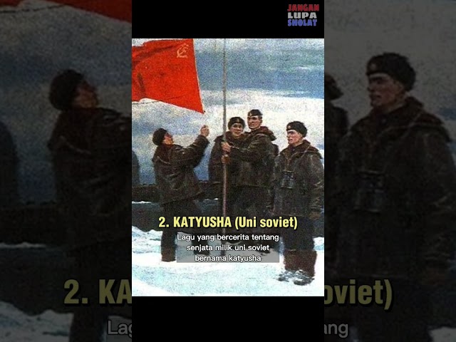 Lagu yang identik dengan perang dunia 2!!! #shorts #sejarah #erika #katyusha class=