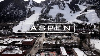 Aspen, Colorado - The Most Exclusive Ski Resort In The World | 4K Drone Video