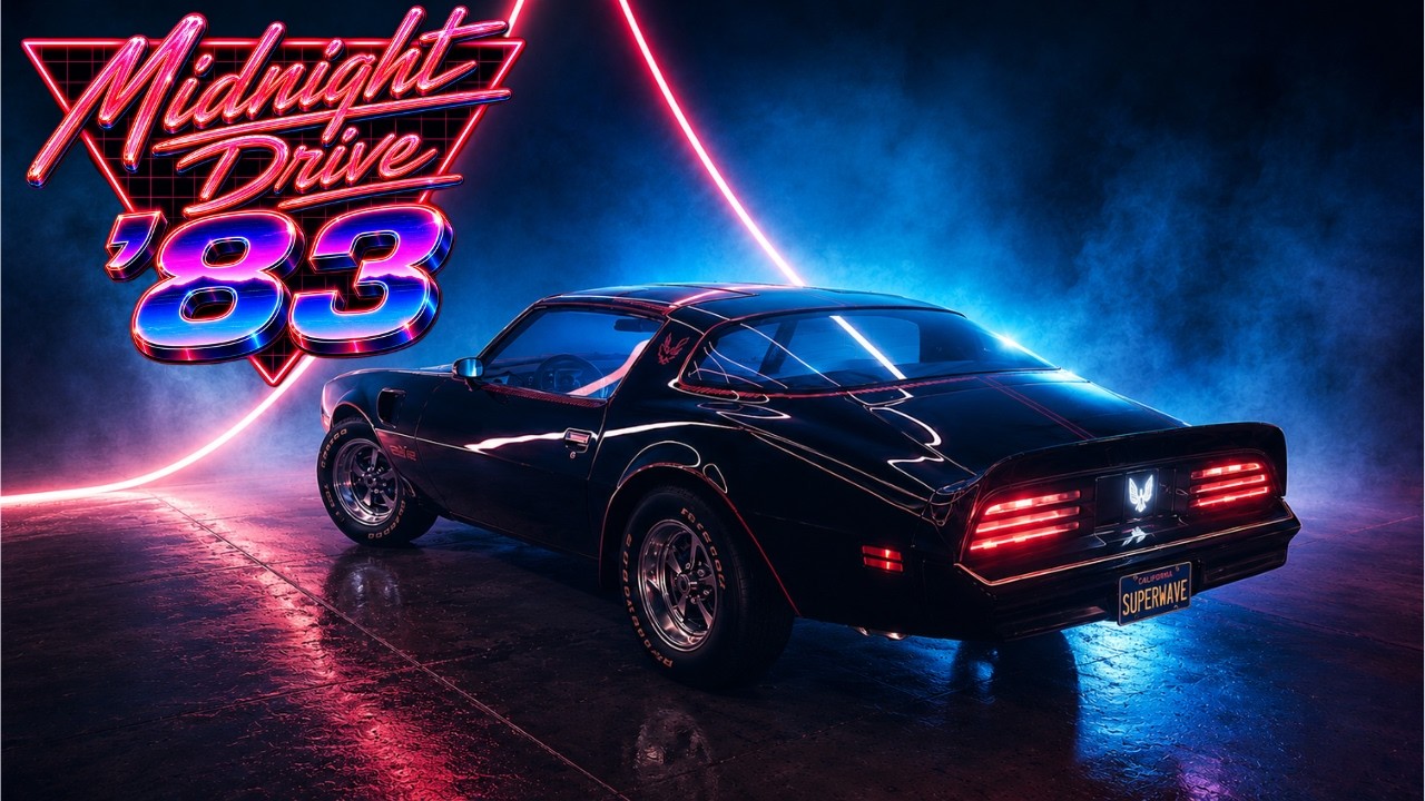 ミュージック GMMFANFES blueray brightwin  ohmnanon Midnight Drive '83 - Synthwave mix | Retrowave | 80s Retro vibes