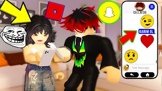 Roblox Snapchatte Sevgi̇li̇ Arayanlari Trolledi̇mbrookhaven Rp