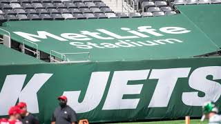 Behind the Scenes: Installing Sponsored Seat Covers at MetLife Stadium | New York Jets | NFL