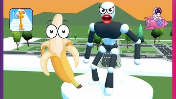 Tall Man Run. Satisfying and relaxing mobile games. All Levels #gameplay Walkthrough #games