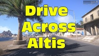 Arma 3 - Drive Across Altis in 1 Minute - Max Settings (1080p)