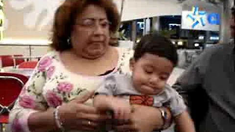 Abuelos Concepcion Arevalo y su nieto Joaquin III
