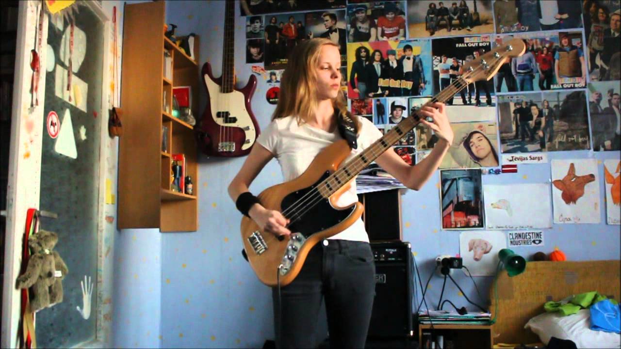 AntiFlag Spaz's House Destruction Party bass cover YouTube