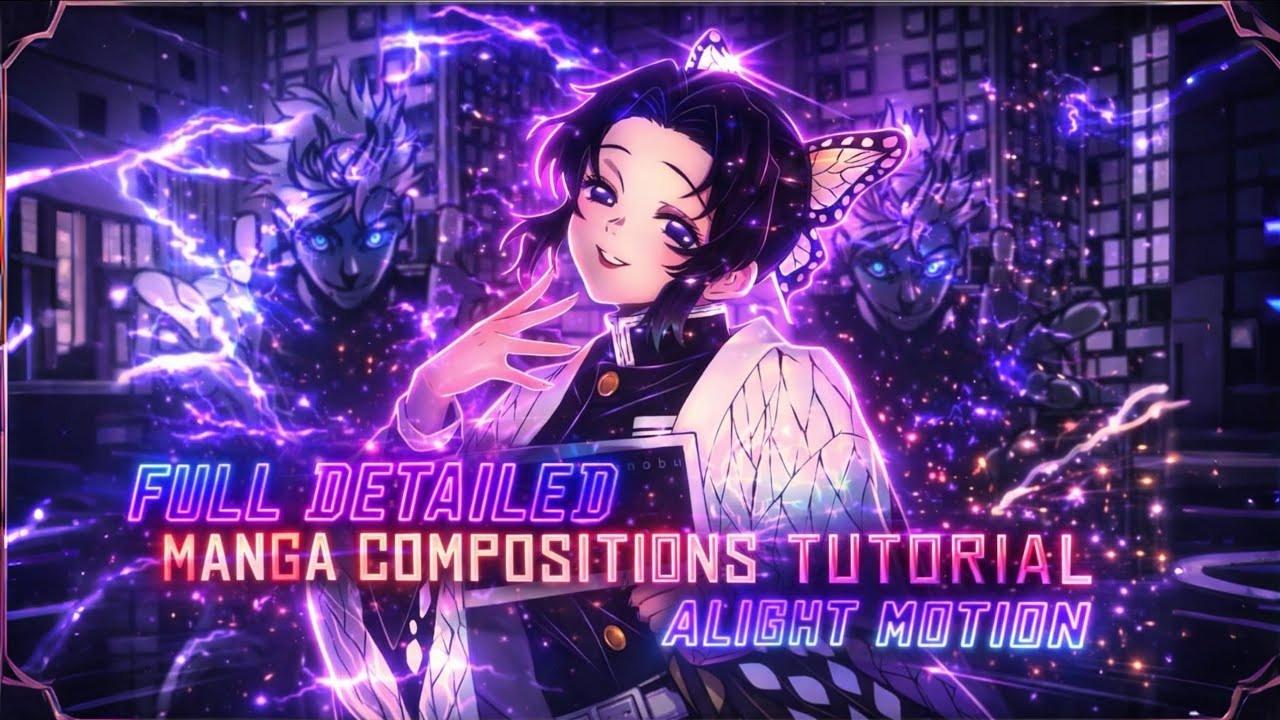 Full composition tutorial in alight motion | haiko like composition tutorial in amz