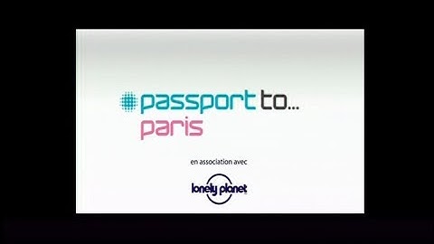 [PSP] Introduction du jeu "Passport to... Paris" de London Studio (2006)