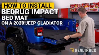How to Install BedRug Impact Bed Mat on Jeep Gladiator JT Jeep Gladiator Bed Mat