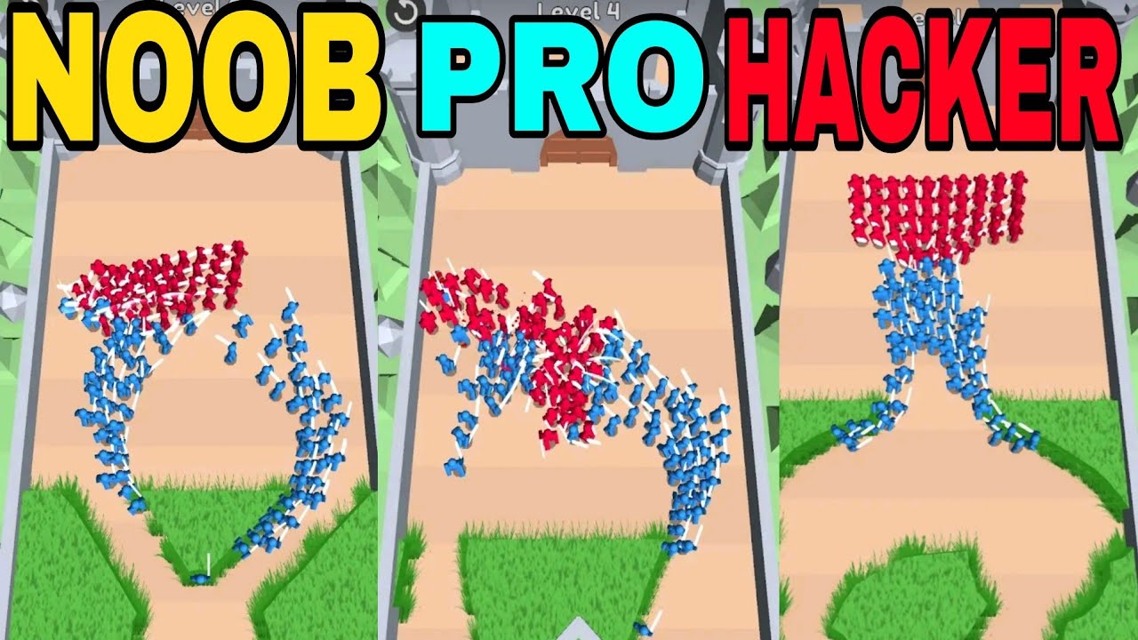 NOOB vs PRO vs HACKER ||CASTLE RAID|| (FORT)All Levels Gameplay Android,ios (Level  3 - 4)