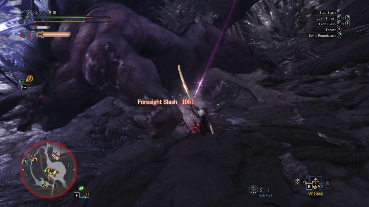 MHWorld[PC] : Behemoth LS Solo 11'06"70