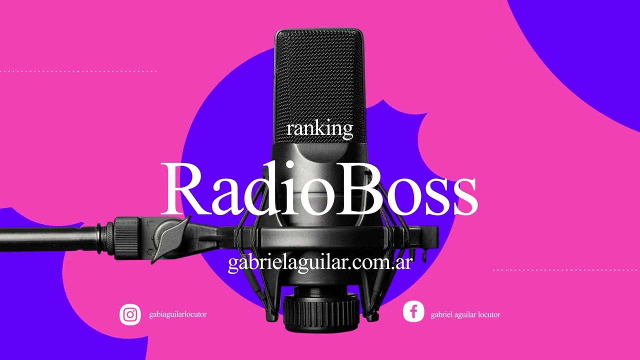 PROGRAMA DE RADIO 100 % AUTOMATIZADO CON RADIOBOSS - RANKING - SE ACTUALIZA SIN INGRESAR EN LA PC