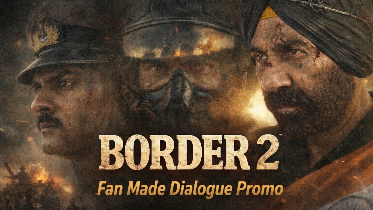 BORDER 2 | Fan Made Dialogue Promo | Indian Army War Speech | Goosebumps Guaranteed 🇮🇳🔥