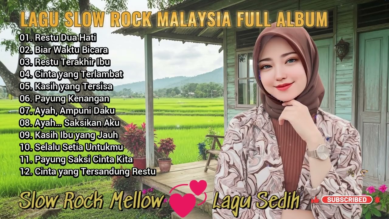 🎸 GOLDEN SLOW ROCK MALAYSIA 💔 LOVE MEMORIES 🎶 ECHOES OF THE HEART 🌙