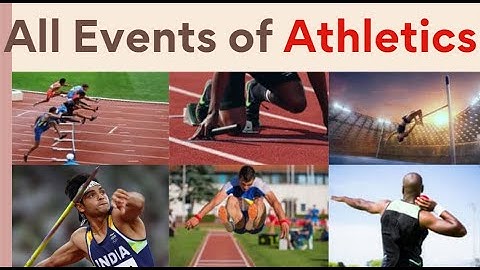 All Events of Athletics | Olympics/World Championship 2025