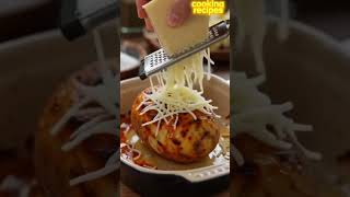 CHEESIEST Potato Ever, Crispy Potatoes with Stretchy Cheese! Cooking Recipes!