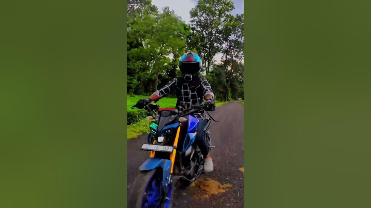wheelie-on-mt-15-pro-rider-999-youtubeshorts-mt15-viral
