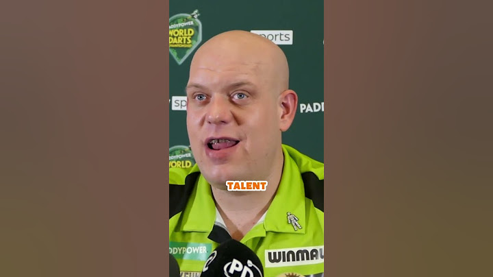 Michael van Gerwen RESPONDS to Luke Littler comparisons 👀 #Darts #MVG