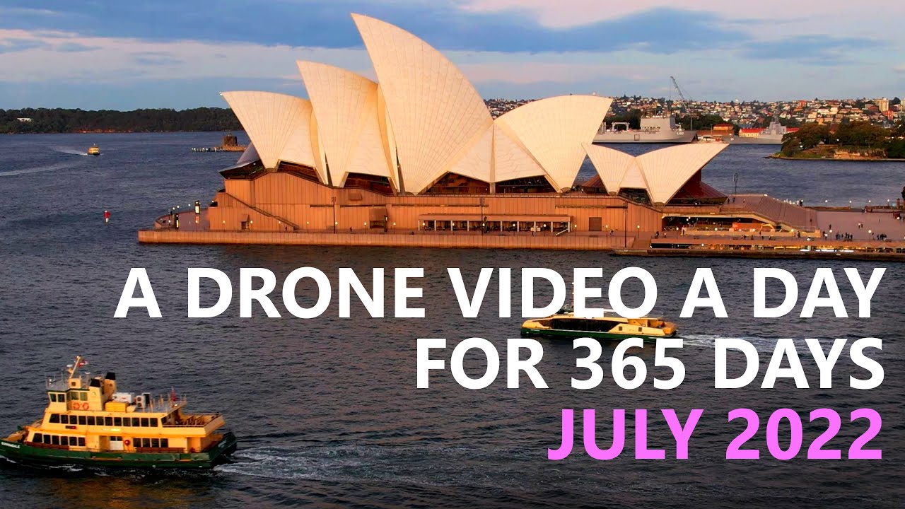 4K Drone Video A Day, For 365 Days - July 2022