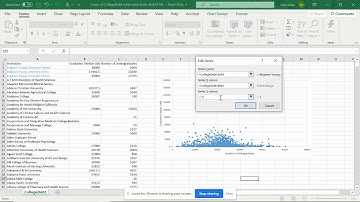 Excel - How To Create Titles in the Legend & Change Scatter Point colors