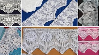 Tiğ İşi̇ Havlu Kenarlari, Nevresi̇mli̇k Ara Dantel Modelleri̇ Pi̇ke Ucu Dantel Örnekleri̇