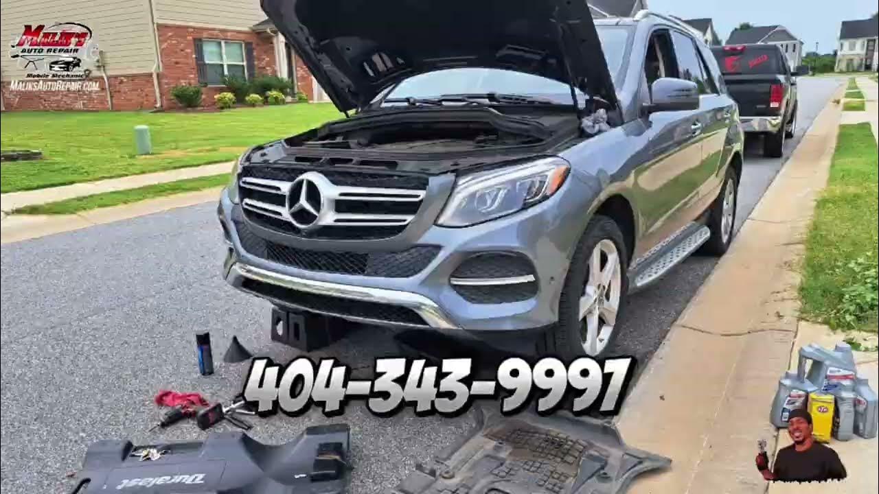 OIL CHANGE | 2017 MERCEDES BENZ GLE 350 | HOW TO REPLACE OIL & FILTER